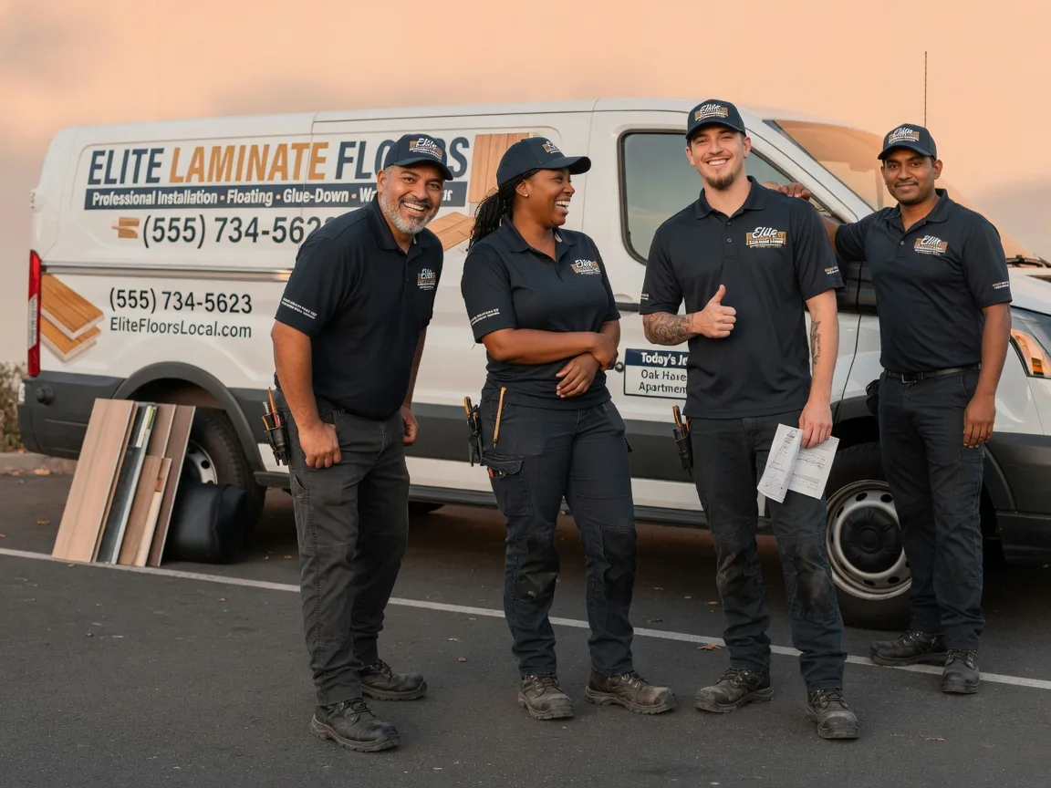 Laminate flooring installation company in Hunt, TX